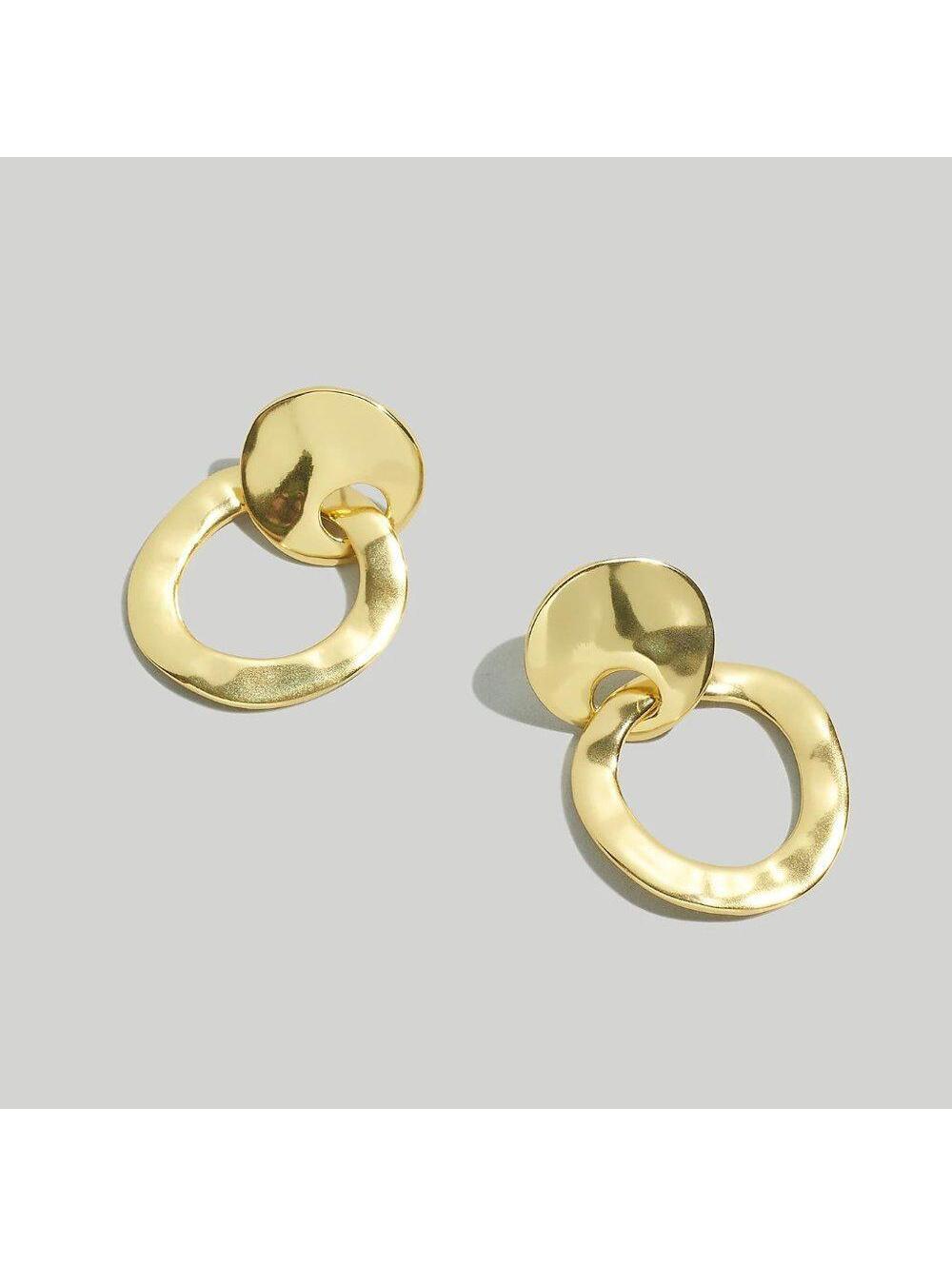 Madewell Organic Circle Earrings